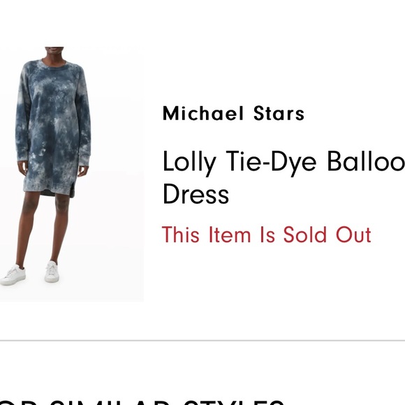 Michael Stars Tie Dye Dress 🌹 XS T1 - Picture 2 of 12